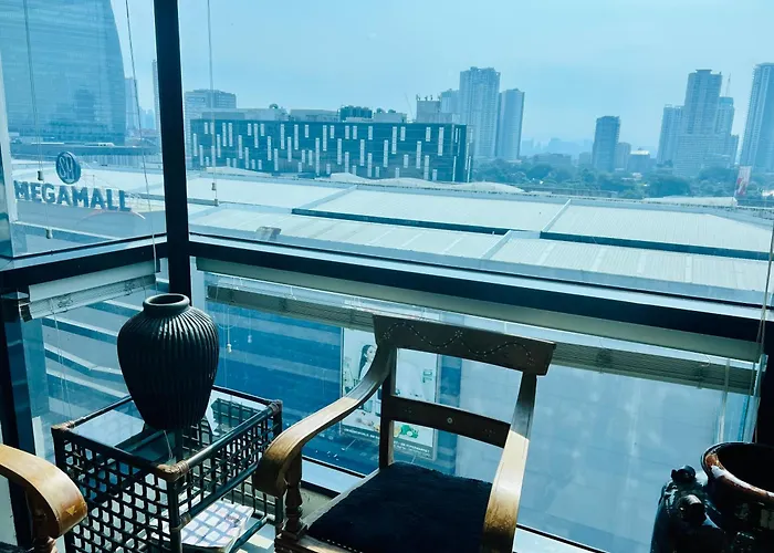 Apartamento Spacious 1br Steps To Megamall Ortigas View Manila