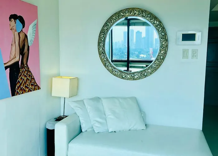 Spacious 1br Steps To Megamall Ortigas View * Manila